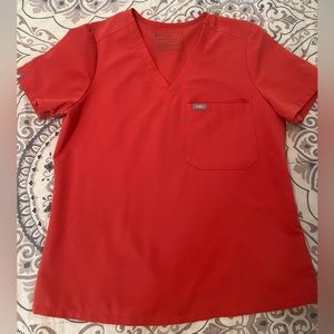 FIGS Womens Scrub Set in Clay